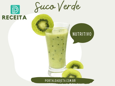 Receita - Suco verde