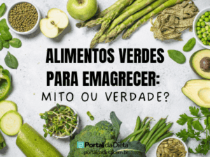 Alimentos verdes emagrecem