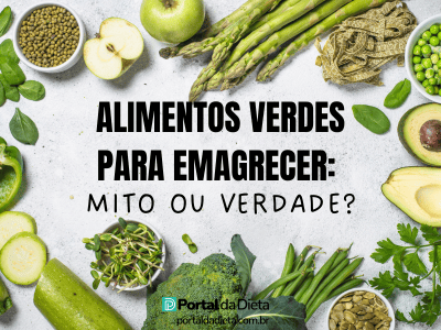 Alimentos verdes emagrecem