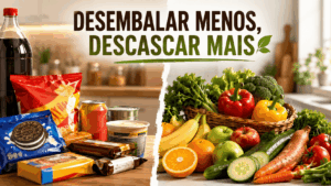 desembalar menos e descascar mais