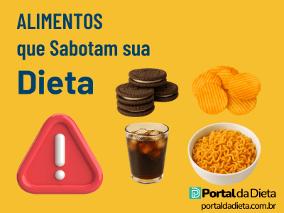 8 alimentos que sabotam sua dieta